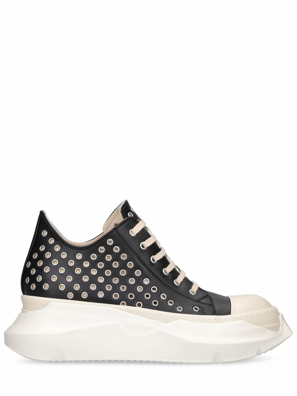 RICK OWENS DRKSHDW - Abstract Eyelets Low Top Sneakers Rick Owens