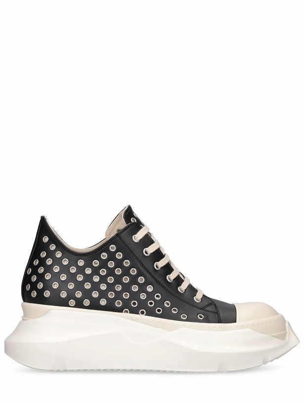 Photo: RICK OWENS DRKSHDW - Abstract Eyelets Low Top Sneakers