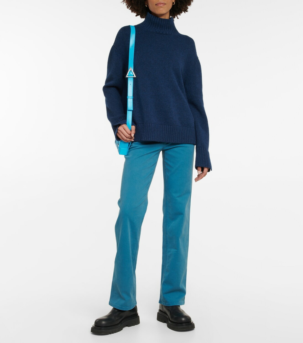 LORO PIANA 26S HOODED SHIRT AND FLARED PANTS SET 786 main image 1