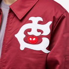 ICECREAM Men's Work Jacket in Burgundy