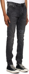 Ksubi Black Chitch Konnekt Smoked Jeans