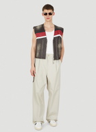 Eytys Harper Graphic Vintage Sleeveless Jacket