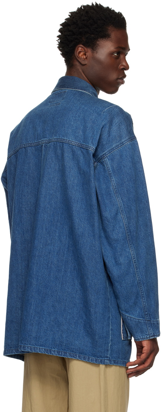 NOMA t.d. Blue Button Up Denim Coat