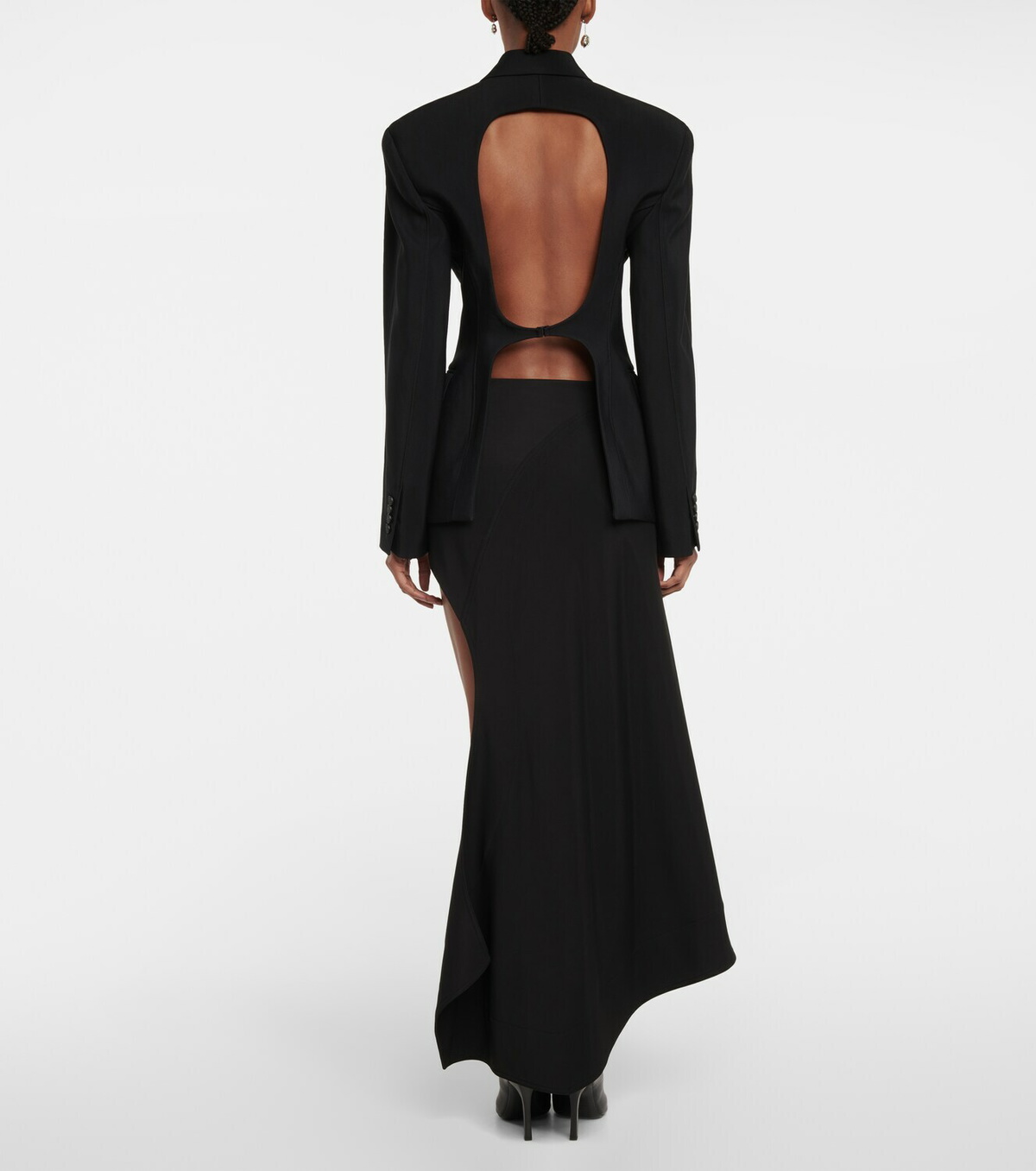 Mugler - Open-back blazer