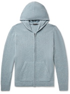 James Perse - Cashmere Zip-Up Hoodie - Blue