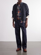 FrizmWORKS - Patchwork Checked Cotton Shirt - Multi