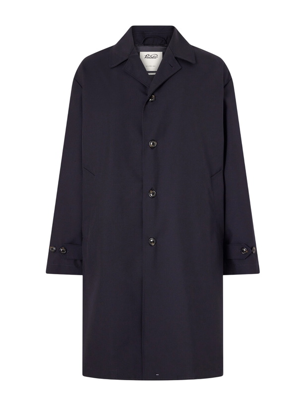 Photo: Valstar - Wool Trench Coat - Blue