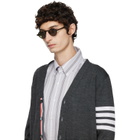 Thom Browne Brown Round Sunglasses