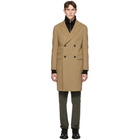 Z Zegna Tan Wool Moscova Over Coat