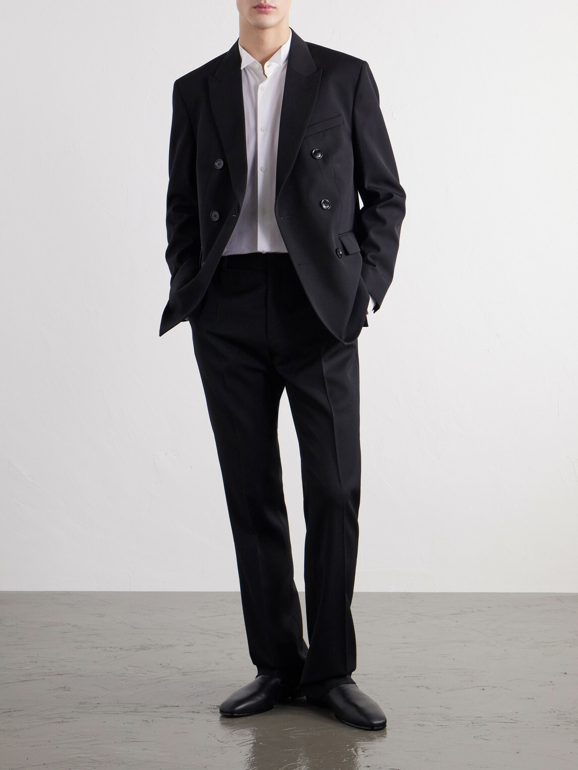 TOTEME - Relaxed Cotton-Poplin Shirt - White