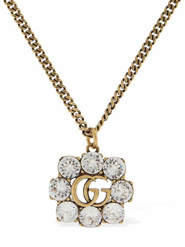 Photo: GUCCI - Gg Marmont Necklace W/ Crystal