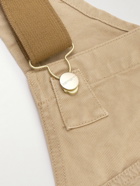 Carhartt WIP - Medley Panelled Organic Cotton-Canvas, Twill, Ripstop and Corduroy Overalss - Brown