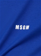 MSGM - Micro Logo Print Cotton Jersey T-shirt