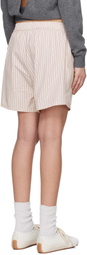 Commission SSENSE Exclusive Off-White & Red Boxer Shorts