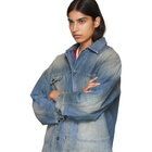 6397 Blue Denim Worker Jacket