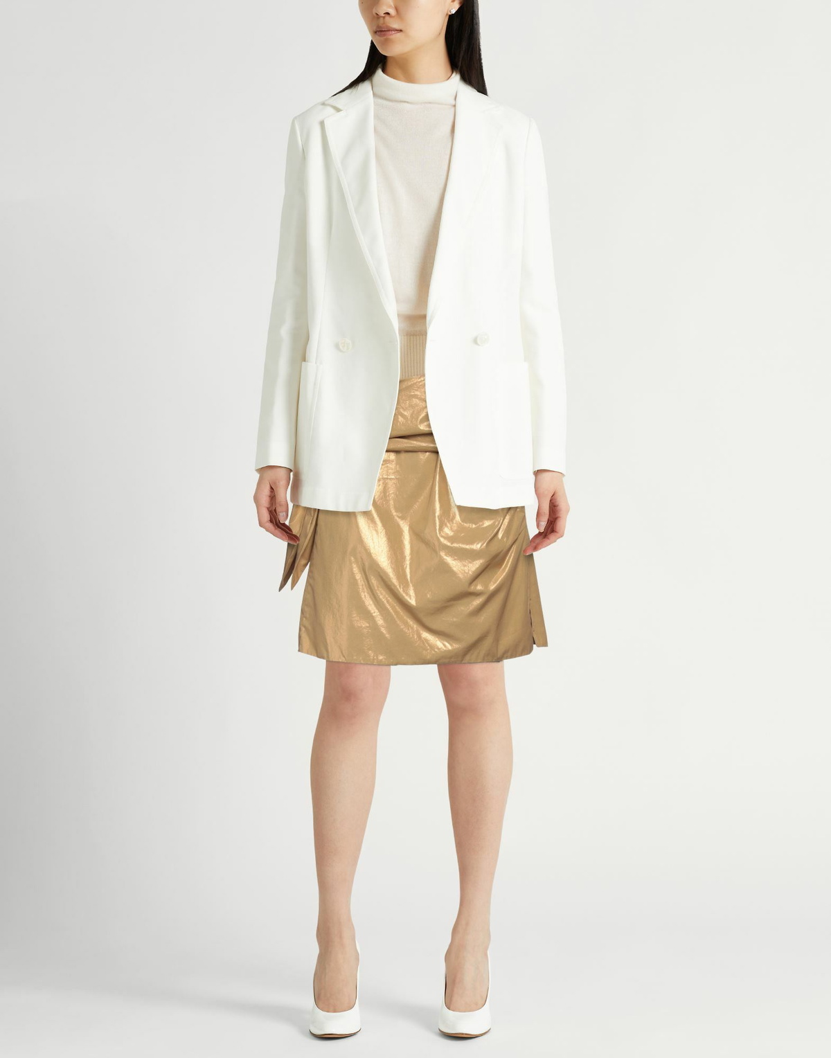 Jucca Womens Mini skirt Sand