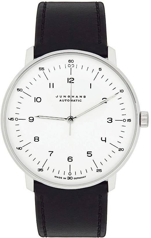 Photo: Junghans Black & Silver Max Bill Automatic Watch