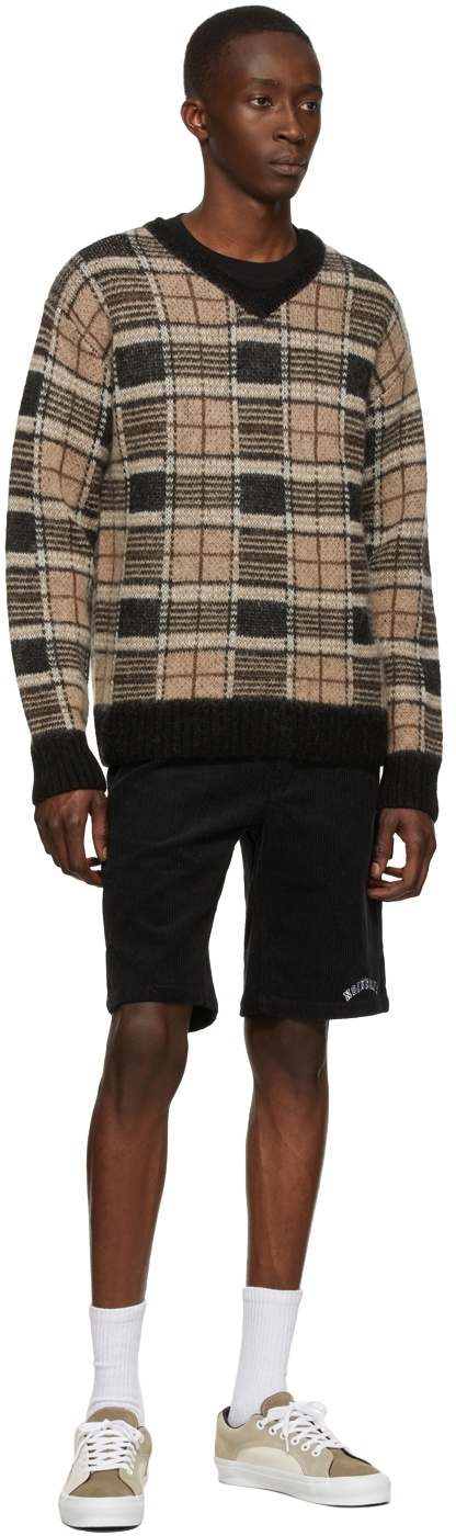 Noon Goons Black Cotton Shorts