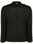 THOM BROWNE - Shetland Single Breasted Wool Jacket