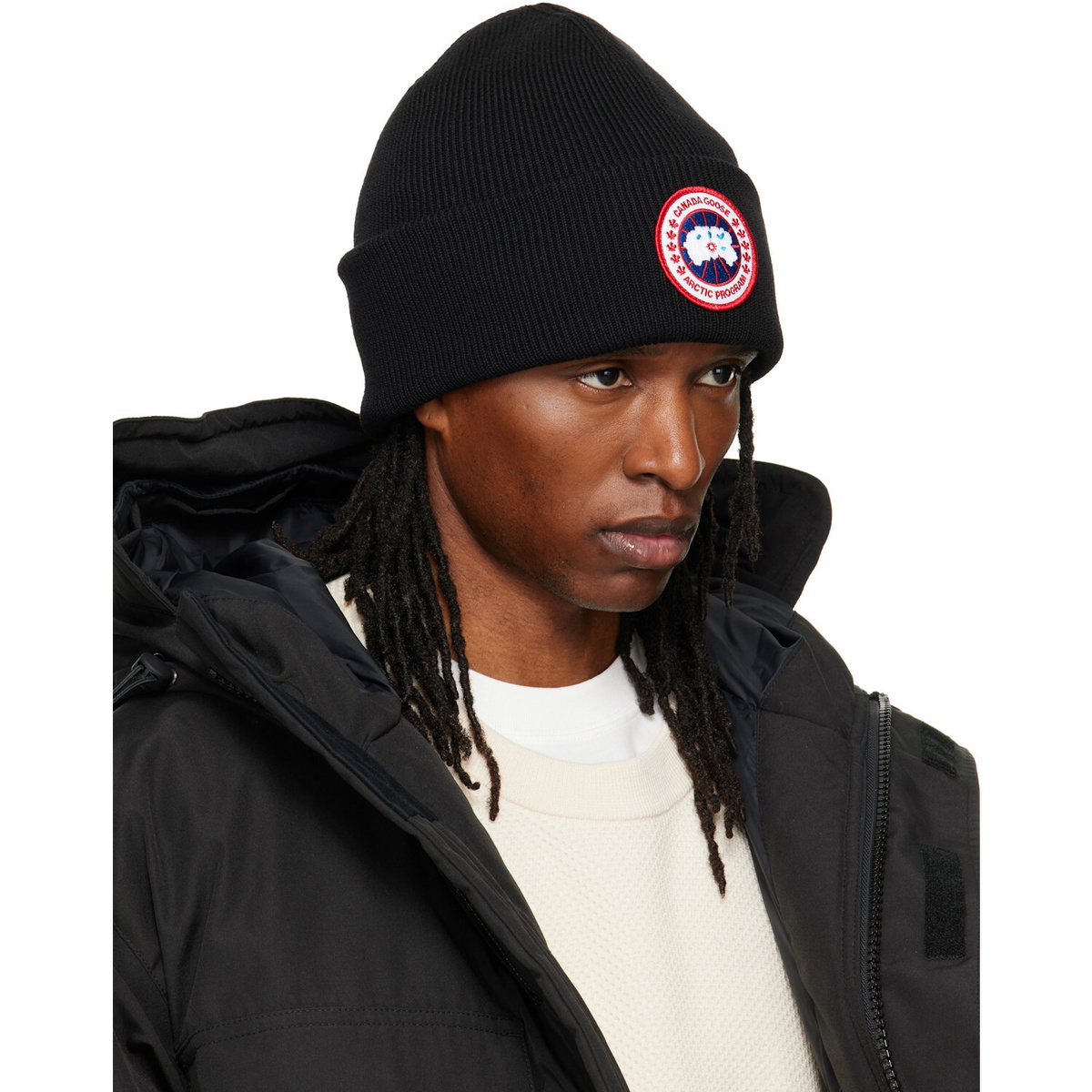 Canada Goose Black Arctic Beanie