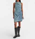 McQueen Countryside leather knee-high boots