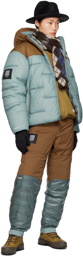 UNDERCOVER Brown & Blue The North Face Edition Down Trousers
