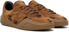 Acne Studios Brown Lace-Up Sneakers