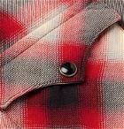 RRL - Checked Cotton-Flannel Shirt - Red