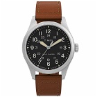 Timex Men's Expedition Field Post Solar Watch in Tan/Chrome