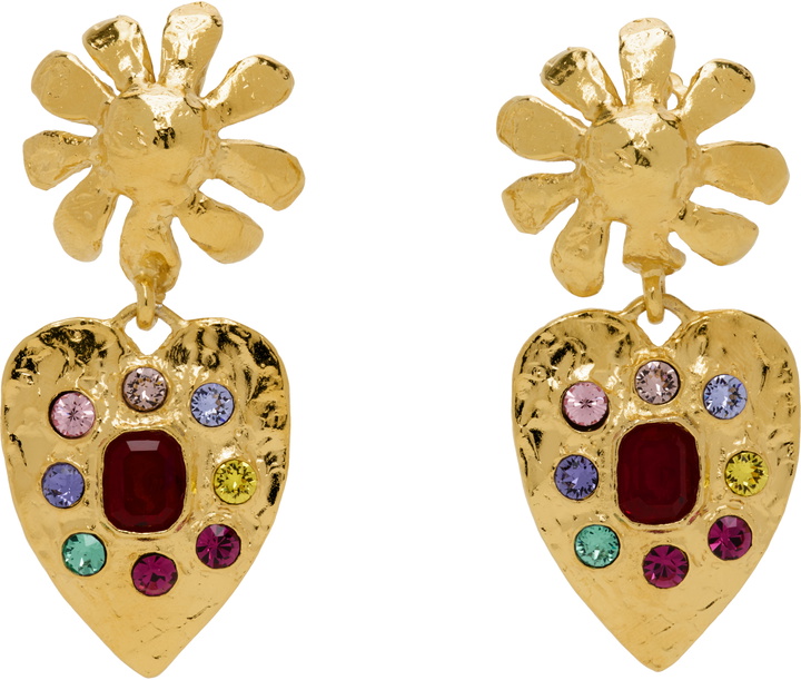 Photo: Mondo Mondo Gold Tropicana Earrings