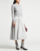 Peserico Womens Midi dress Light in Grey