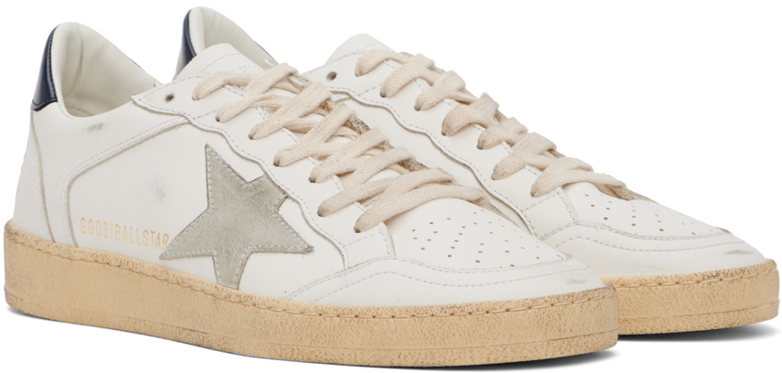 Golden Goose White Ball Star Sneakers Golden Goose Deluxe Brand