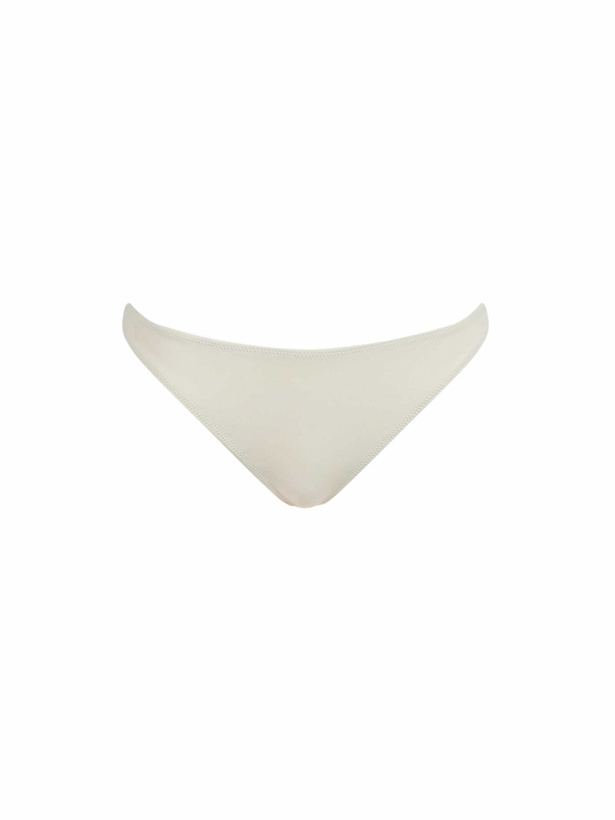 Photo: MC2 Saint Barth Woman Cream Cheeky Swim Briefs Naomi