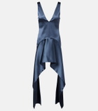 JW Anderson Asymmetric draped minidress