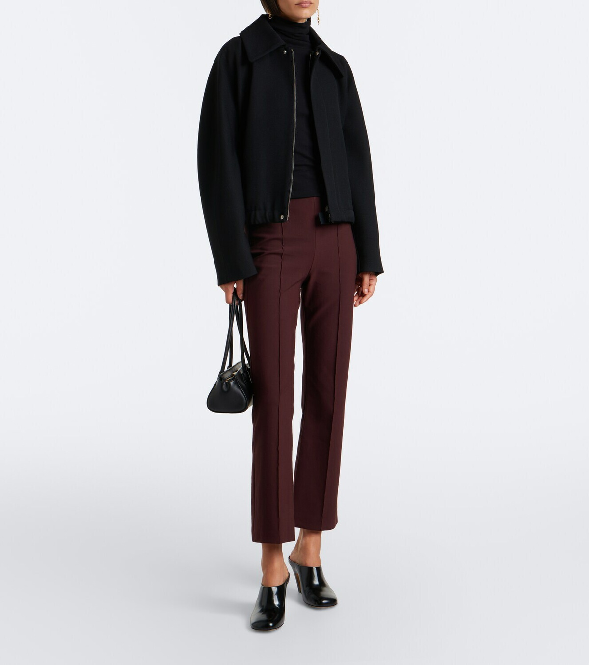 Vince Niki cropped flared pants