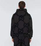 Gucci Jumbo GG cotton jersey hoodie