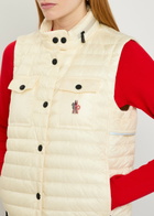 Moncler Gumiane Padded Shell Gilet Natural