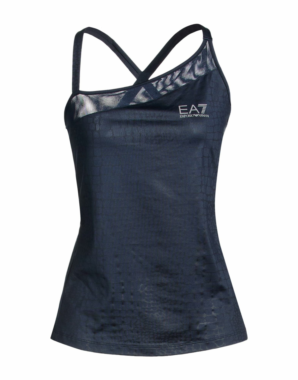 Ea7 Womens Top Midnight in Blue