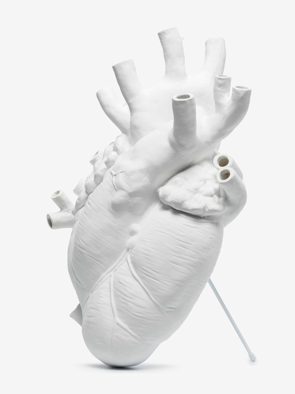 Seletti White Love In Bloom Porcelain Vase