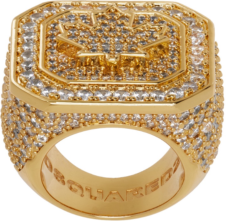 Photo: Dsquared2 Gold Signet Ring