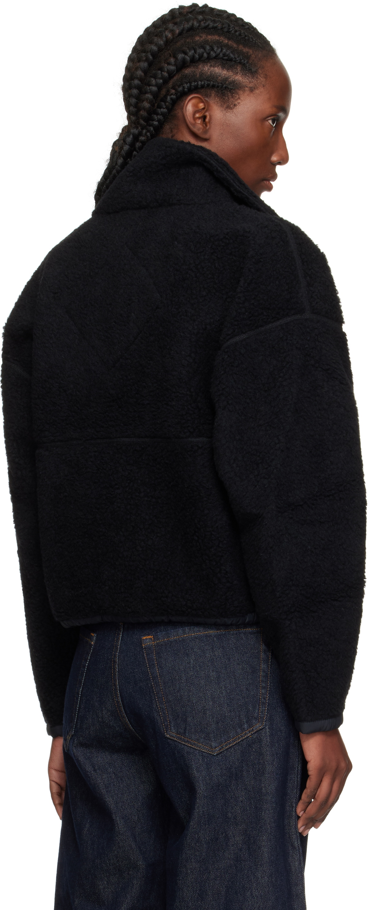 Canada Goose Black Simcoe Zip Up Fleece Sweater