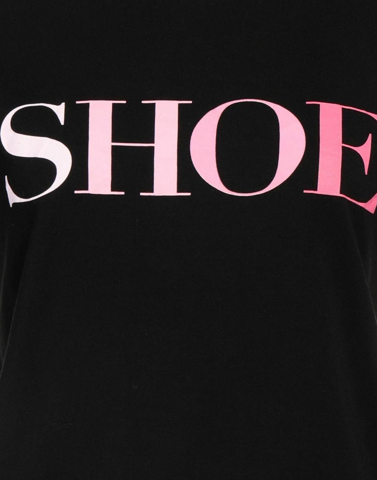 Shoe Womens T-shirt in Black