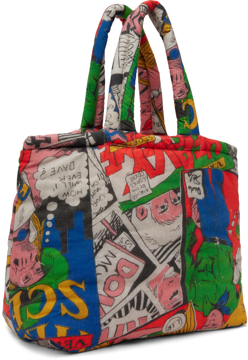 ERL Multicolor Medium Comic Tote