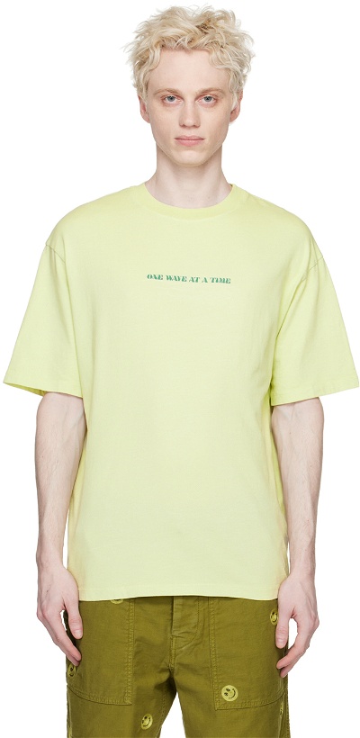 Photo: PRESIDENT's Green Printed T-Shirt