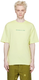 PRESIDENT's Green Printed T-Shirt