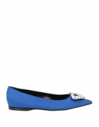 Sergio Rossi Womens Ballet flats Bright in Blue