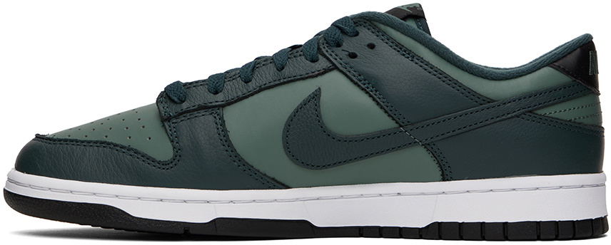 Nike Navy & Green Dunk Low Retro PRM Sneakers