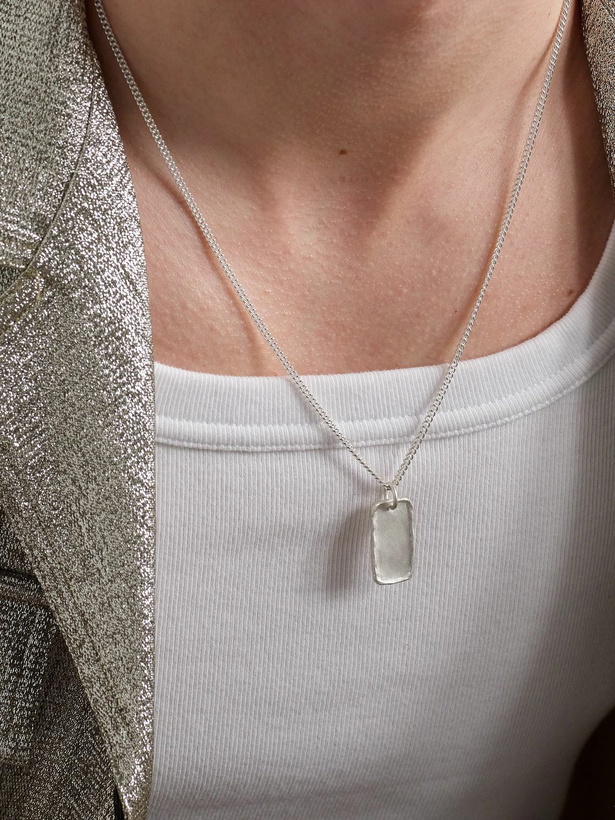 Photo: Jacquie Aiche - Textured Sterling Silver Pendant