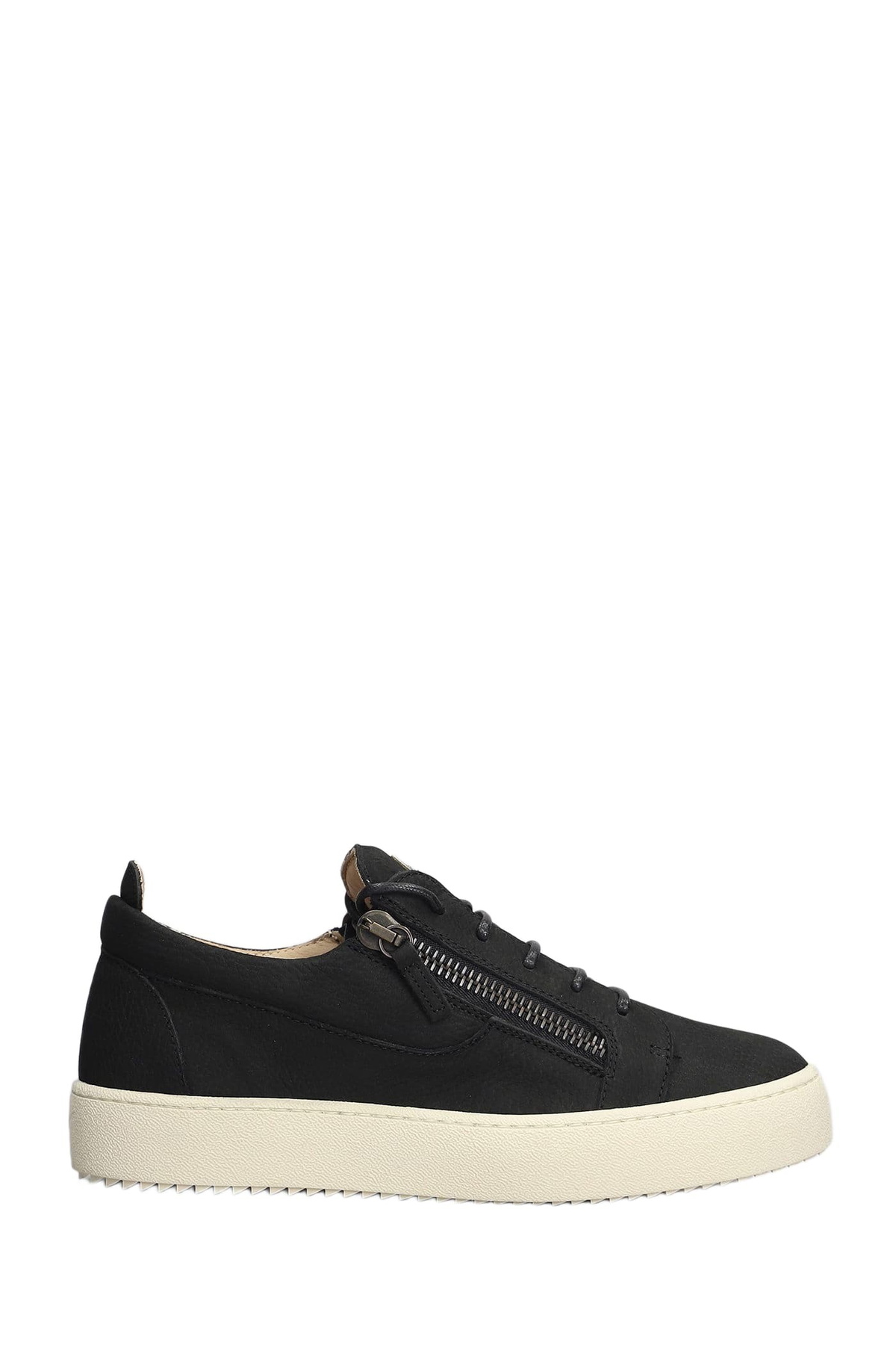Giuseppe Zanotti Frankie Sneakers In Black Leather
