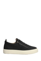 Giuseppe Zanotti Frankie Sneakers In Black Leather
